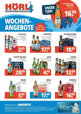 Hörl Getränke Prospekt (gültig bis 20-08)