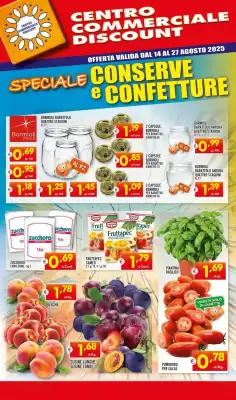 Volantino Centro Commerciale Discount (valido fino al 27-08)