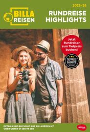 Billa Reisen Flugblatt Seite 1