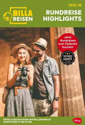 Billa Reisen Flugblatt