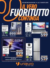 Volantino Unieuro settimana 33 Pagina 1