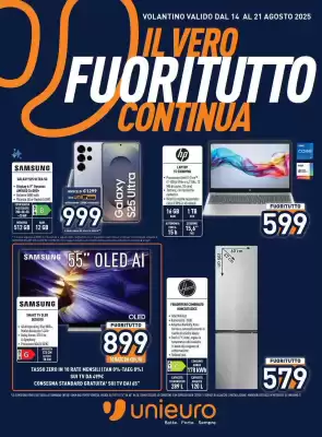 Volantino Unieuro (valido fino al 21-08)
