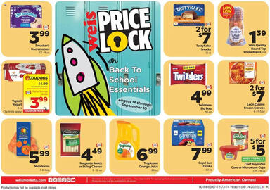 Weis Markets Weekly Ad week 33 Page 2