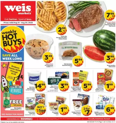 Weis Markets Weekly Ad
