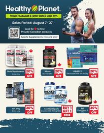 Healthy Planet flyer Page 1