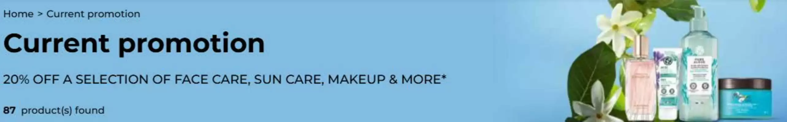 Yves Rocher flyer (valid until 20-08)