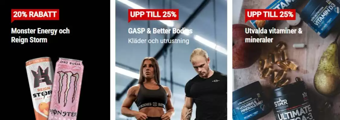 Gymgrossisten reklamblad (giltig till och med 28-08)