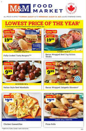 M&M Meat Shops flyer week 33 Page 1