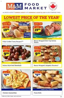 M&M Meat Shops flyer (valid until 21-08)
