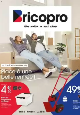 Catalogue Brico Pro (valable jusqu'au 13-09)