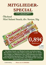 LPG Biomarkt Prospekt woche 33 Seite 18