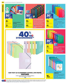 Catalogue Carrefour Market | Rentrée jusqu'à 80 % page 12