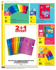 Catalogue Carrefour Market | Rentrée jusqu'à 80 % page 14