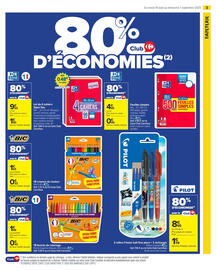 Catalogue Carrefour Market | Rentrée jusqu'à 80 % page 5
