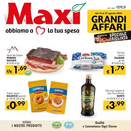 Volantino Maxi Supermercati Pagina 1