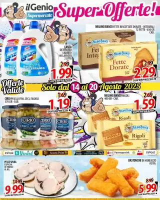 Volantino Il Genio Supermercato (valido fino al 20-08)