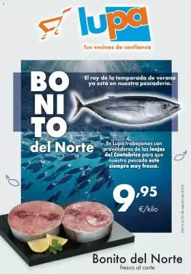 Folleto Supermercados Lupa (válido hasta el 20-08)