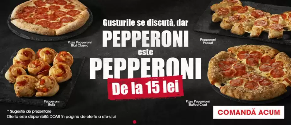 Catalog Pizza Hut (valid până la 17-08)