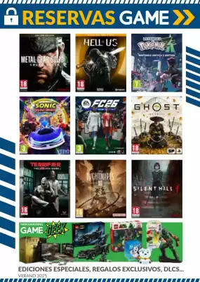 Folleto Game (válido hasta el 31-08)