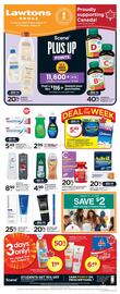 Lawtons Drugs flyer Page 1