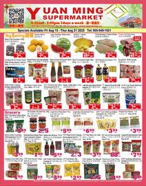Yuan Ming Supermarket flyer Page 1