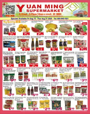 Yuan Ming Supermarket flyer (valid until 24-09)