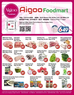 Aigoo Foodmart flyer (valid until 24-09)