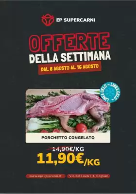 Volantino EP Supercarni (valido fino al 16-08)