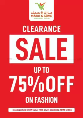 Mark & Save catalogue (valid until 20-08)