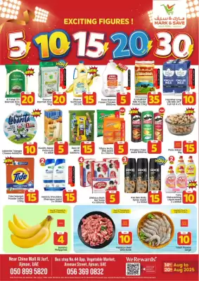 Mark & Save catalogue (valid until 20-08)