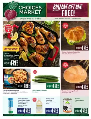 Choices Market flyer (valid until 20-08)
