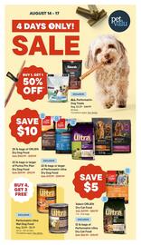 Petvalu flyer week 33 Page 1