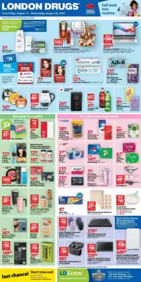 London Drugs flyer (valid until 20-08)