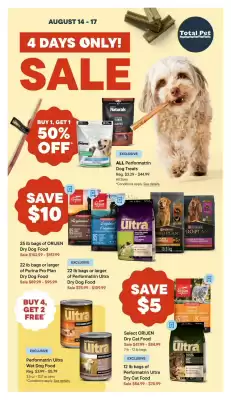 Total Pet flyer (valid until 20-08)