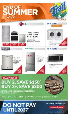 Trail Appliances flyer (valid until 20-08)