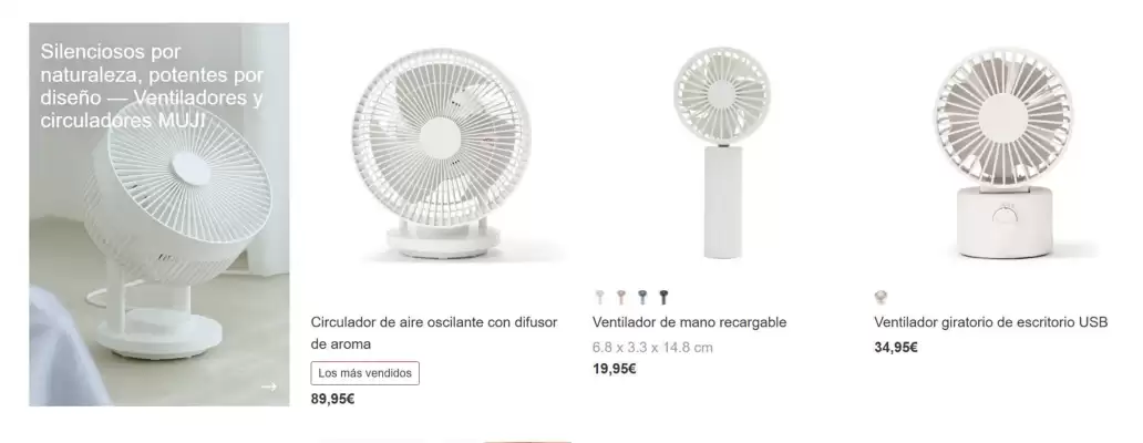Folleto Muji (válido hasta el 24-08)