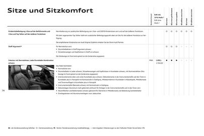 Audi Prospekt Seite 74