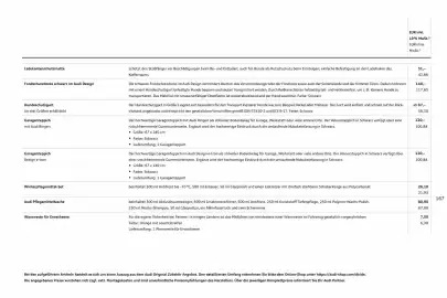 Audi Prospekt Seite 167