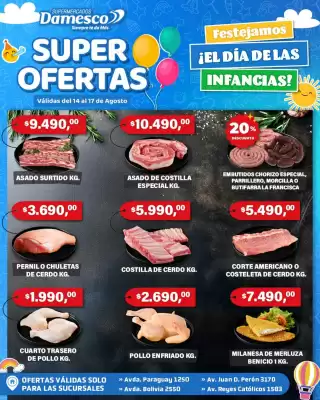 Catálogo Supermercados Damesco (válido hasta 17-08)