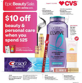CVS Weekly Ad week 34 Page 1