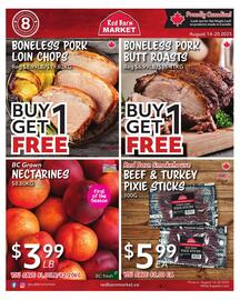 Red Barn Market flyer week 33 Page 1