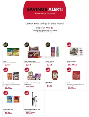 The Bargain Shop flyer (valid until 20-08)