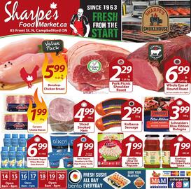 Sharpe's Food Market flyer week 33 Page 1