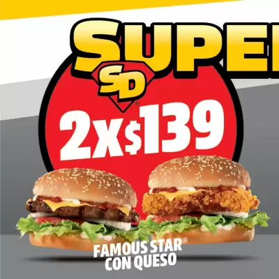 Catálogo Carl's Jr (válido hasta 31-08)