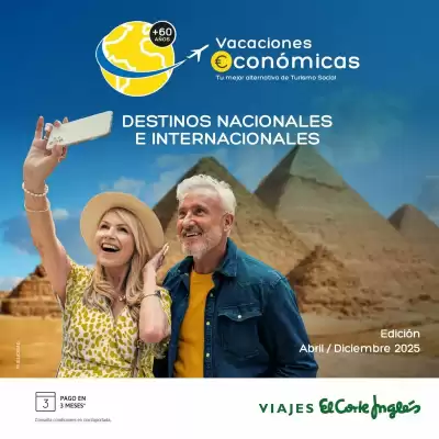 Folleto Viajes El Corte Inglés (válido hasta el 31-12)