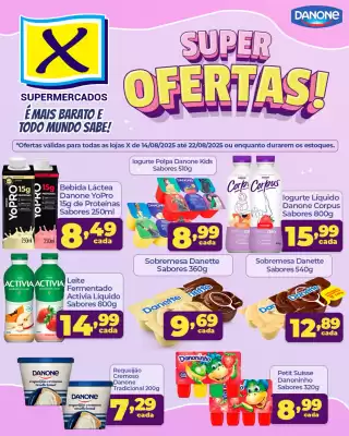 Catálogo X Supermercados (válido até 22-08)