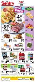 Sentry Weekly Ad week 33 Page 1