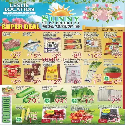 Sunny Food Mart flyer (valid until 20-08)