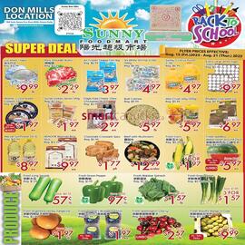 Sunny Food Mart flyer week 33 Page 1