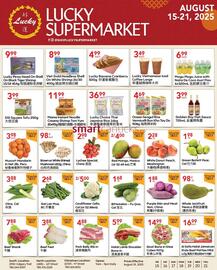 Lucky Supermarket flyer Page 1